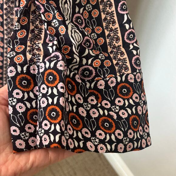 Maeve Anthropolgie Naomi embroidered beaded tunic boho dress size S - Picture 4 of 10